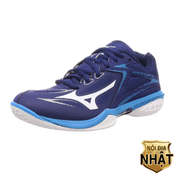 Giày Cầu Lông Mizuno Wave Claw EL - Xanh Dương (Mã JP)